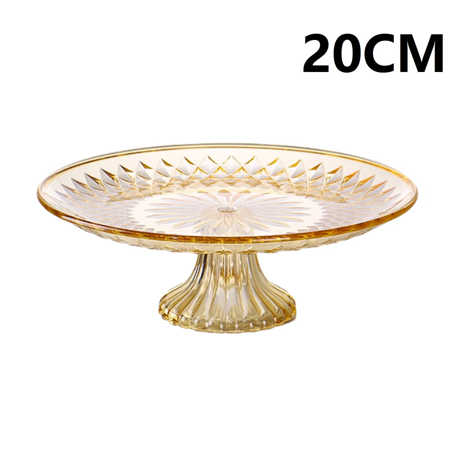Cupcake Stand Display Platter Acrylic Large Stand Serving Dish For Cake Dessert Cupcake Fruits Tray