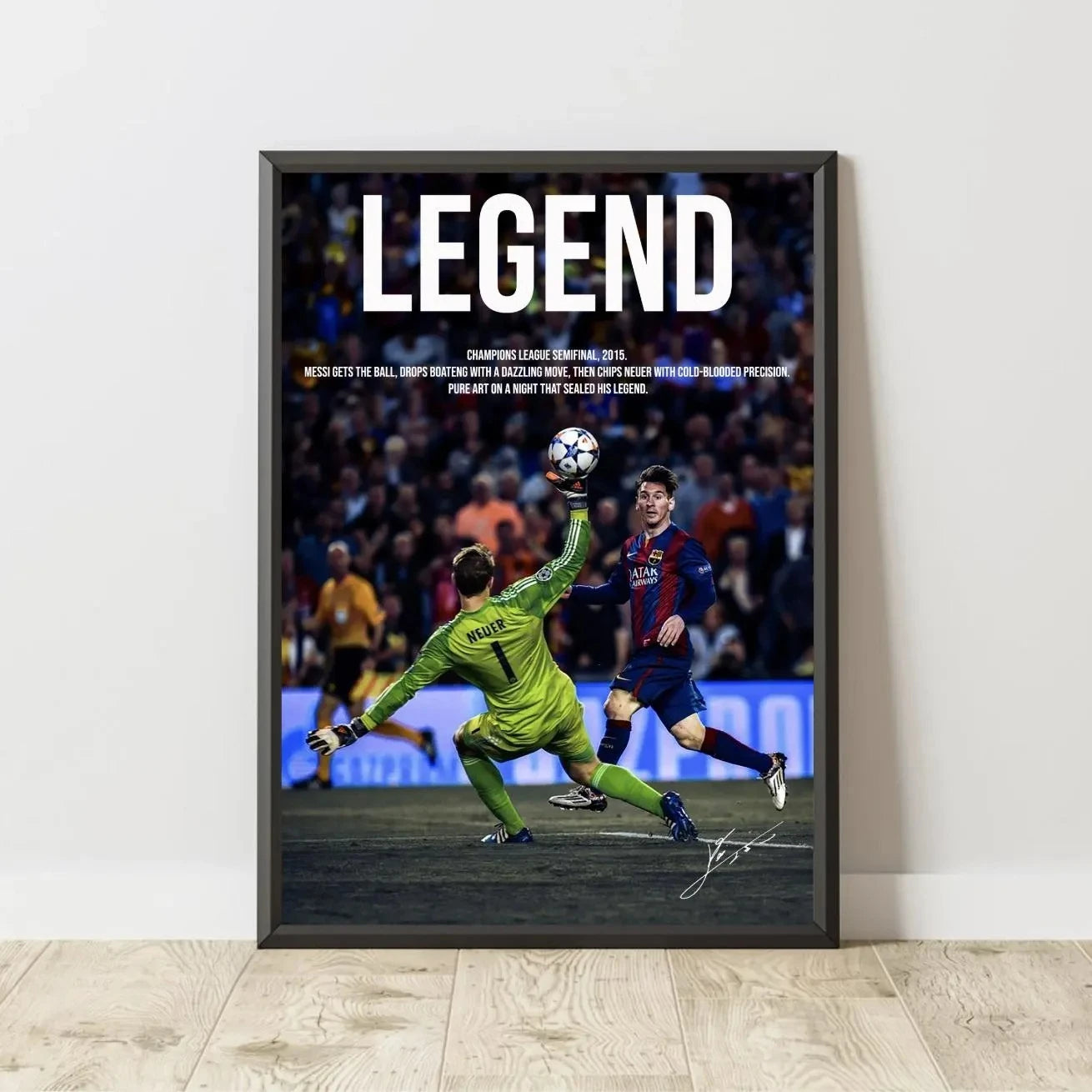 Modern Inspirational Football Wall Art