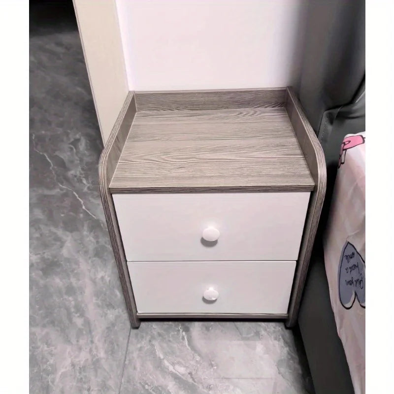 Bedside table Modern simple minimalist style Small storage locker Bedside table Bedroom bedside gap Small cabinet