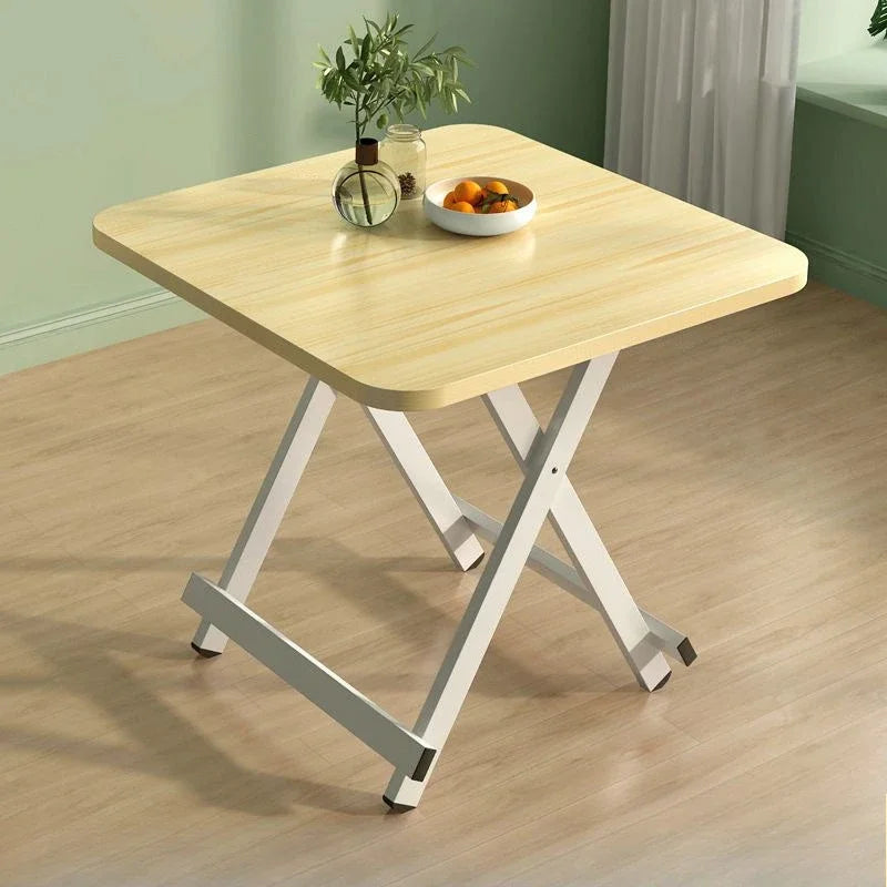 Folding Table Chair Set Household Dining Chair Simple Outdoor Dining Table and Chair Stall Foldable Dining Table and Chair