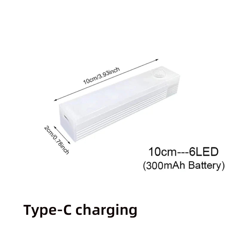 Wireless Rechargeable LED Night Lights Motion Sensor Lights Closet Kitchen Night Lights Bedroom Sensor Light Cabinet Stair Light