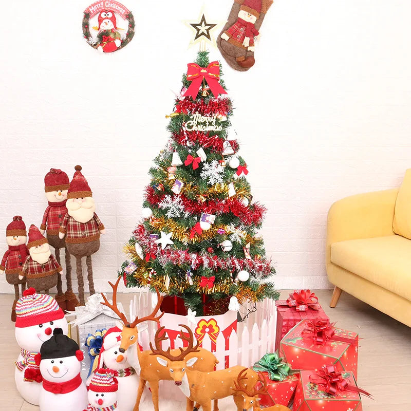 127PCS/Set Artificial Christmas Tree Christmas Decoration