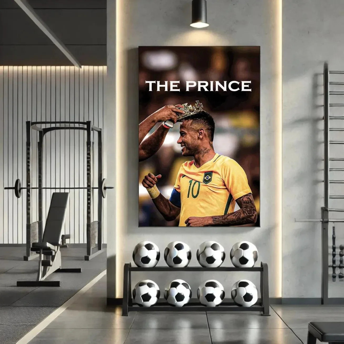 Modern Inspirational Football Wall Art