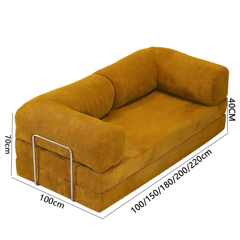 Vacuum Compression Fabric Sofa – Straight Row