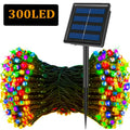 LED Solar String Lights 30/100/300LED 8 Modes Solar Powered Xmas Outdoor Lights Waterproof Starry Christmas Fairy Lights