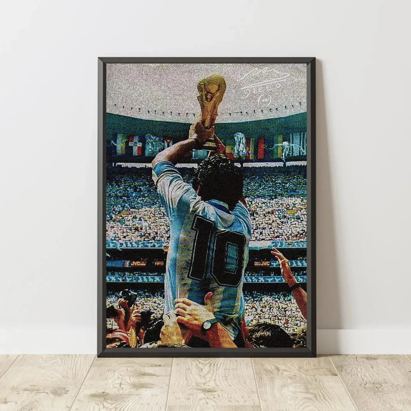 Modern Inspirational Football Wall Art