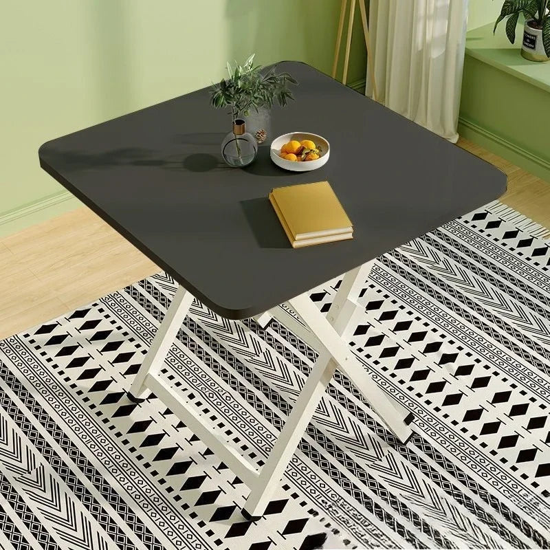 Folding Table Chair Set Household Dining Chair Simple Outdoor Dining Table and Chair Stall Foldable Dining Table and Chair