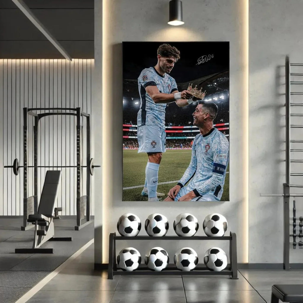 Modern Inspirational Football Wall Art