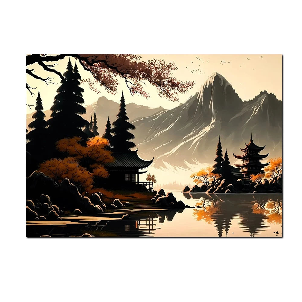 Japanese Art Print for Home, Bar, or Café