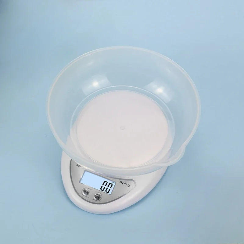 With tray 5kg LED Portable Digital Scale Scales Food Balance Measuring Weight Kitchen Scales Small Scale Weighing In Grams