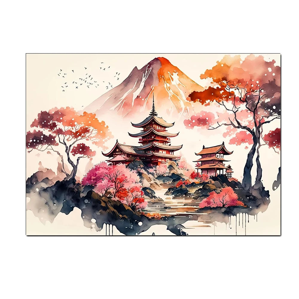 Japanese Art Print for Home, Bar, or Café