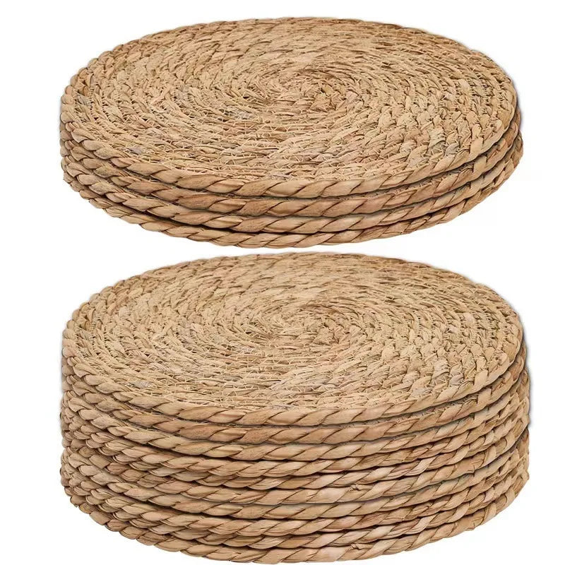 Round Rattan Pot Mats