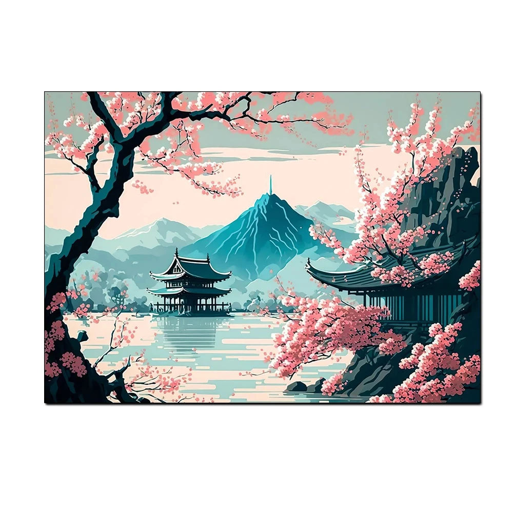 Japanese Art Print for Home, Bar, or Café