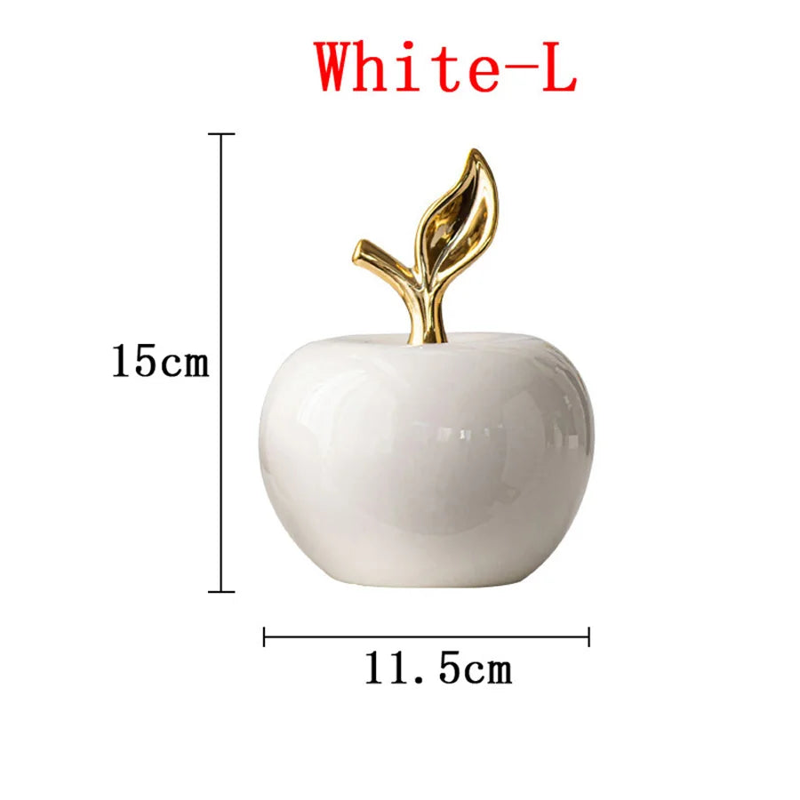 Classic European Style Ceramic Fruit Ornament