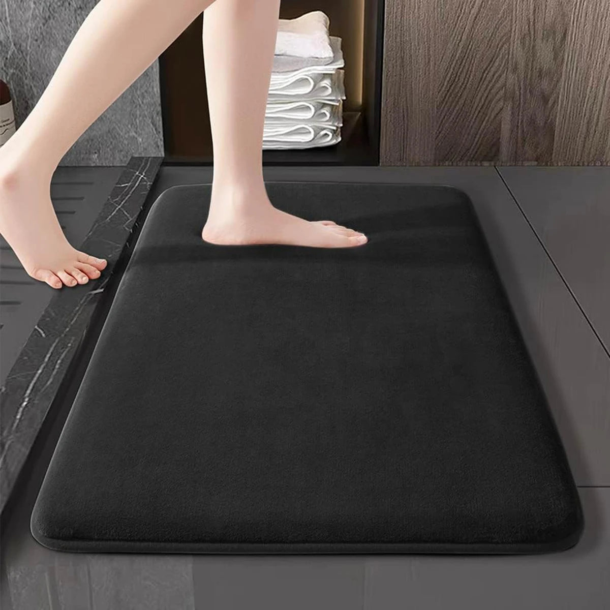 Bathroom Rug Anti-slip bathroom mat Ultra Soft floor mat Non-Slip Water Absorbent floor mat door mat for home decoration