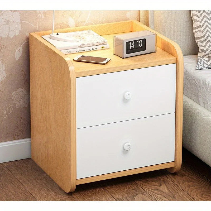 Bedside table Modern simple minimalist style Small storage locker Bedside table Bedroom bedside gap Small cabinet