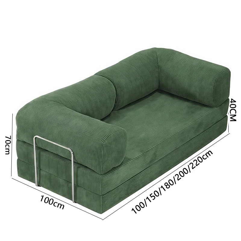 Vacuum Compression Fabric Sofa – Straight Row