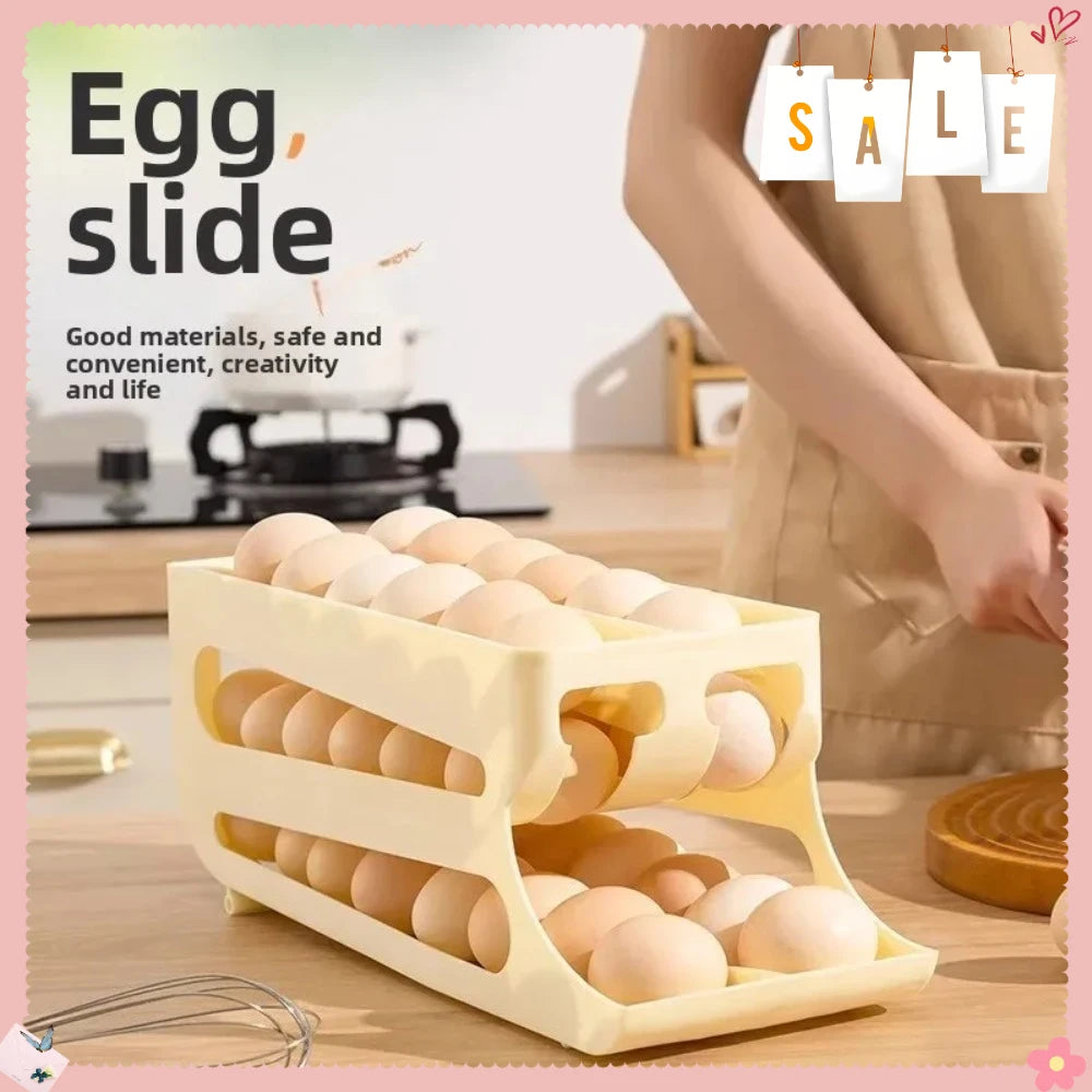 Rolling Egg Storage Box