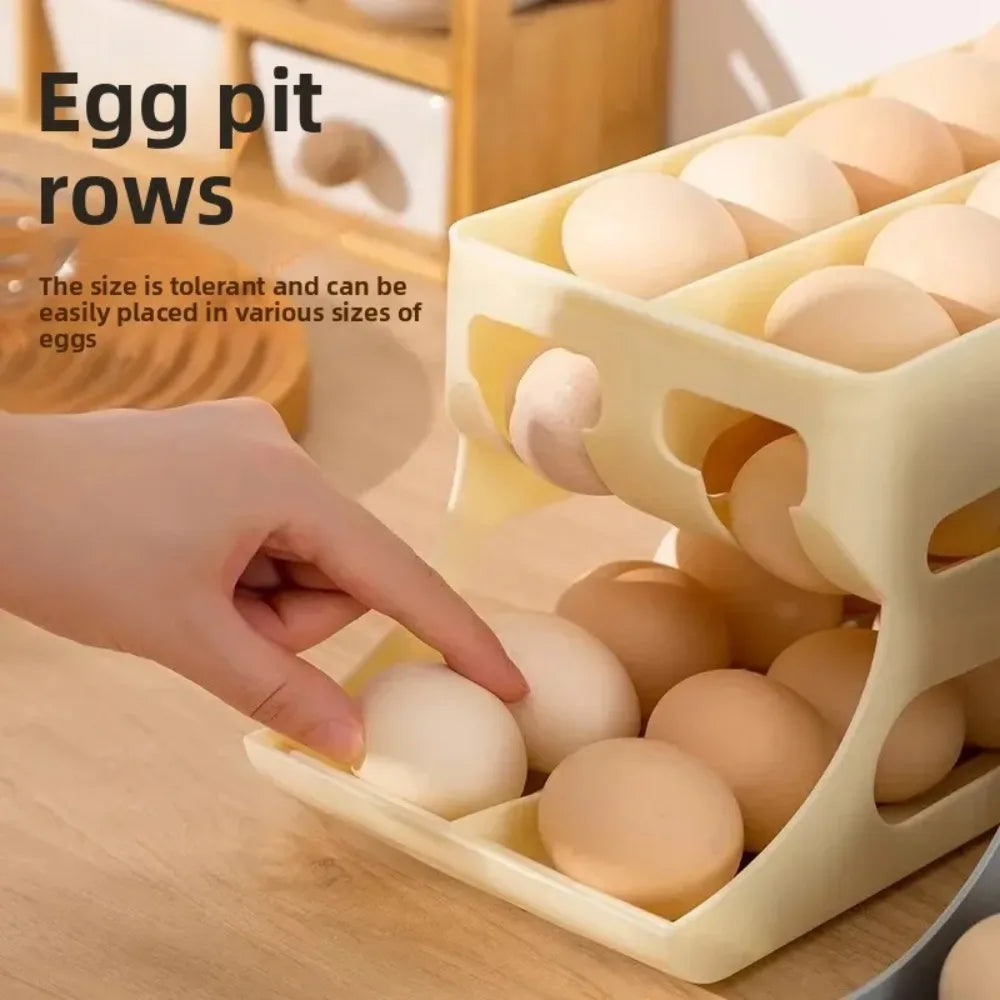 Rolling Egg Storage Box