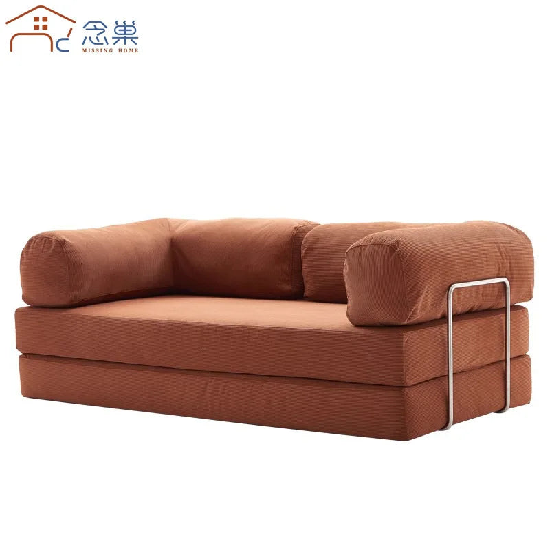 Vacuum Compression Fabric Sofa – Straight Row