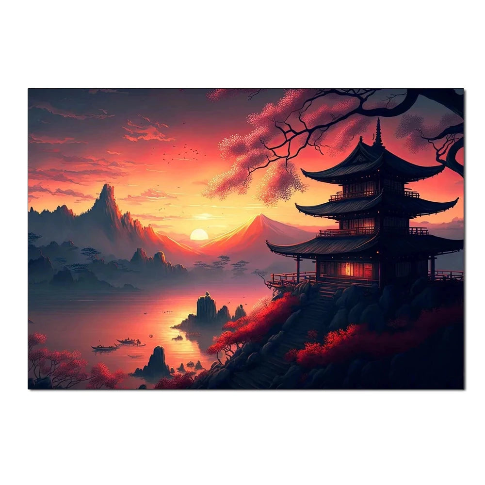 Japanese Art Print for Home, Bar, or Café