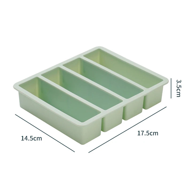 Silicone Freezer Tray with Lid