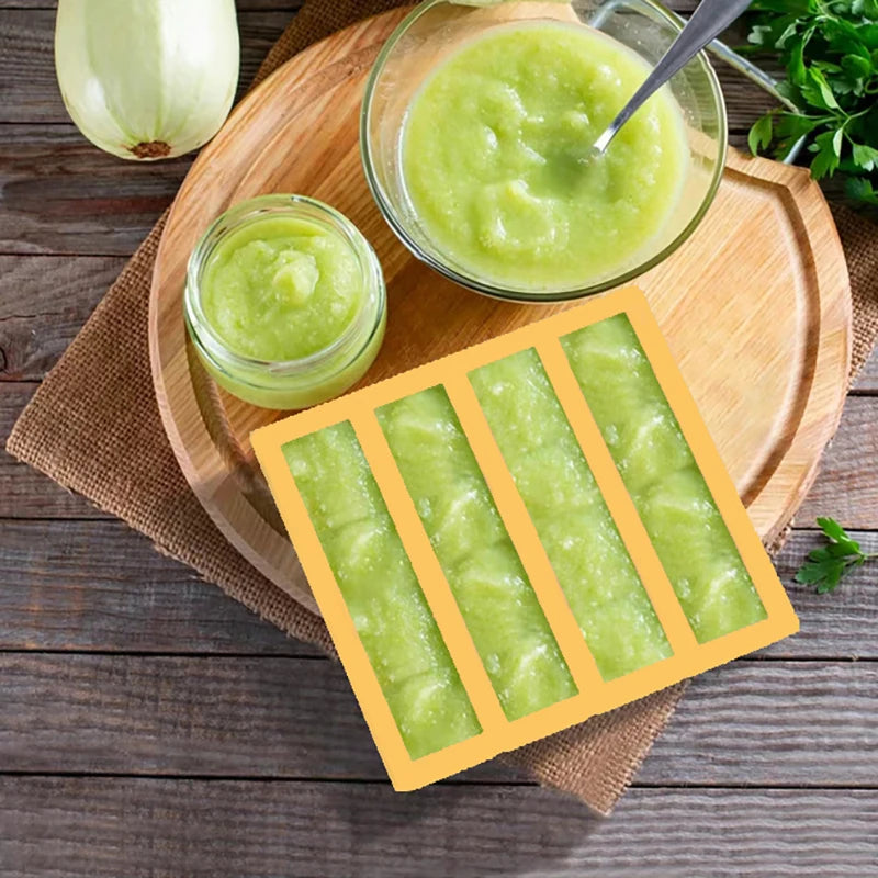 Silicone Freezer Tray with Lid