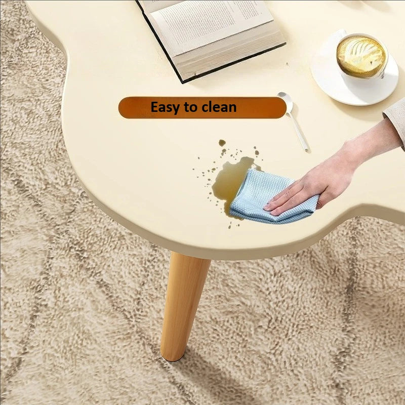 Small Table, Bedroom, Seating Area, Coffee Table, Small Layout, Creative Bay Window Table, Light Luxury Small Round Table