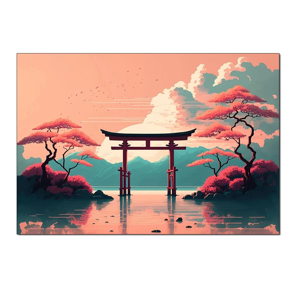 Japanese Art Print for Home, Bar, or Café