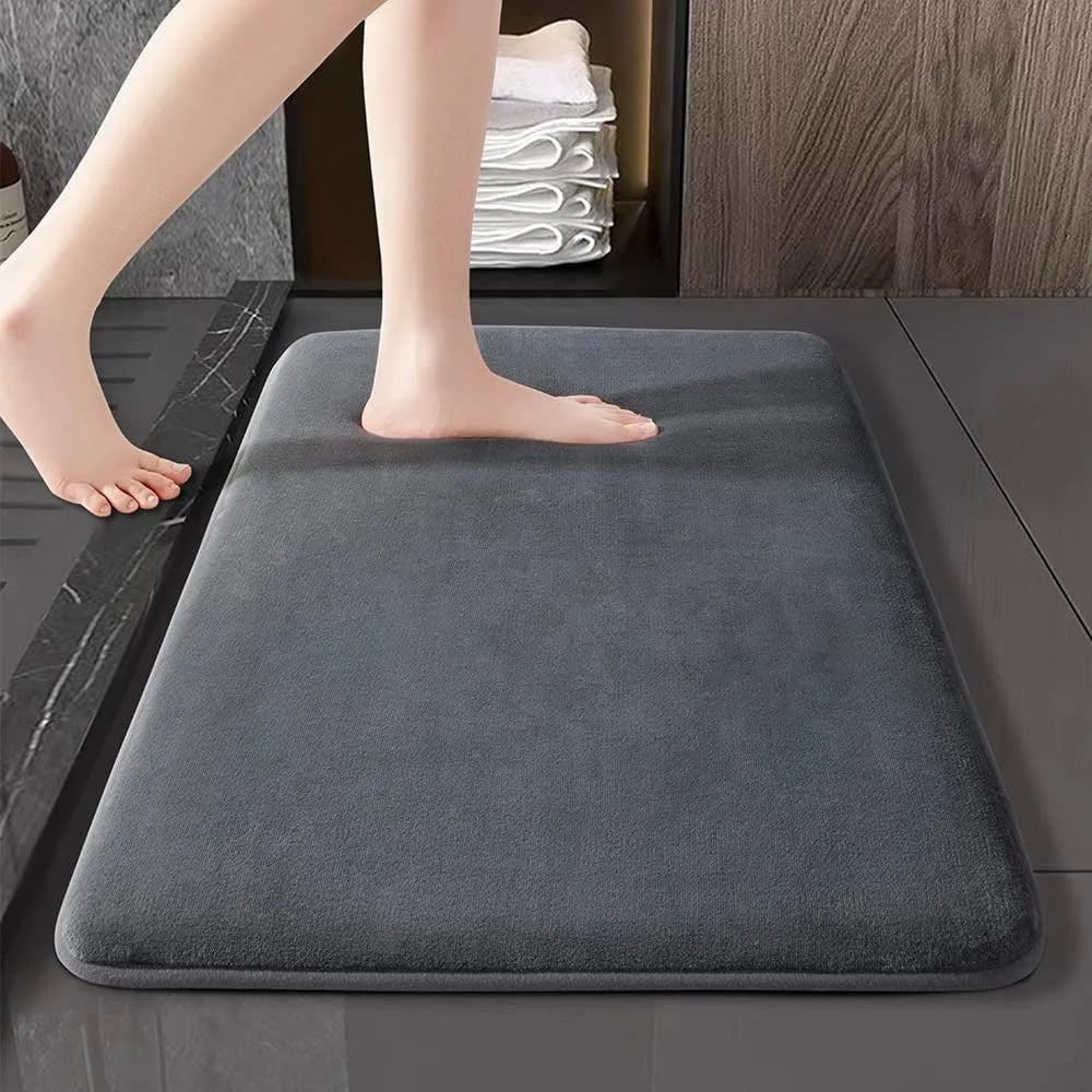 Bathroom Rug Anti-slip bathroom mat Ultra Soft floor mat Non-Slip Water Absorbent floor mat door mat for home decoration