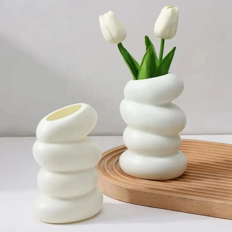 Creative White Flower Vase