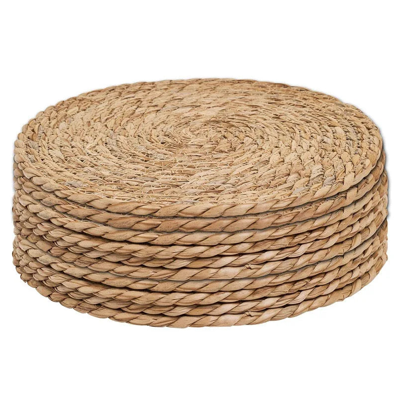Round Rattan Pot Mats