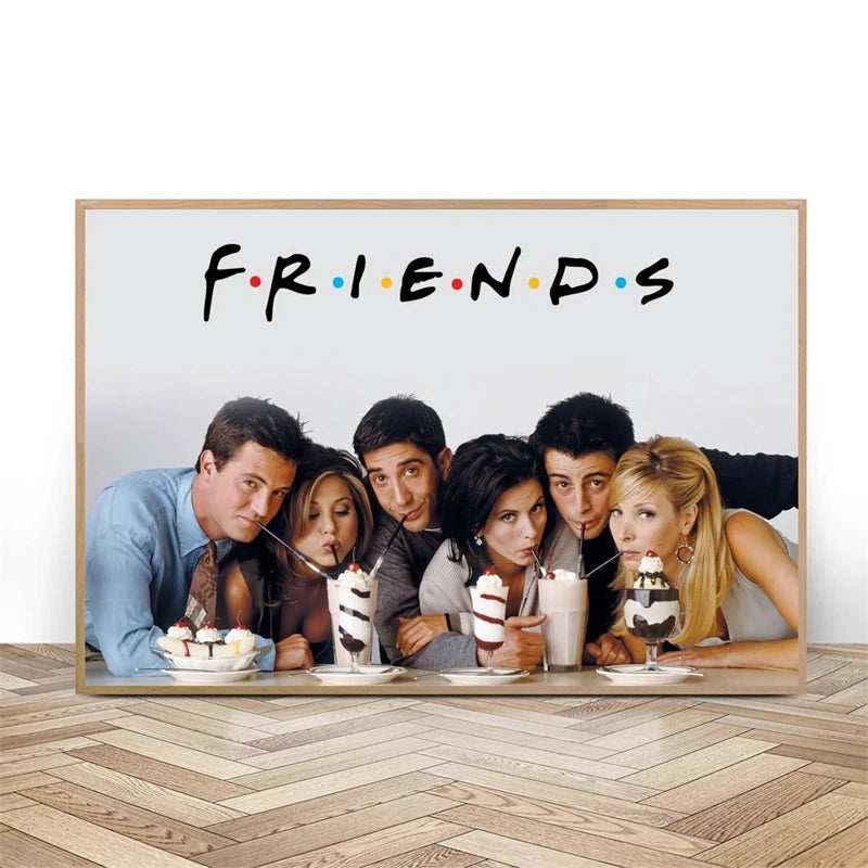 Friends Tv Show Poster Wall Art