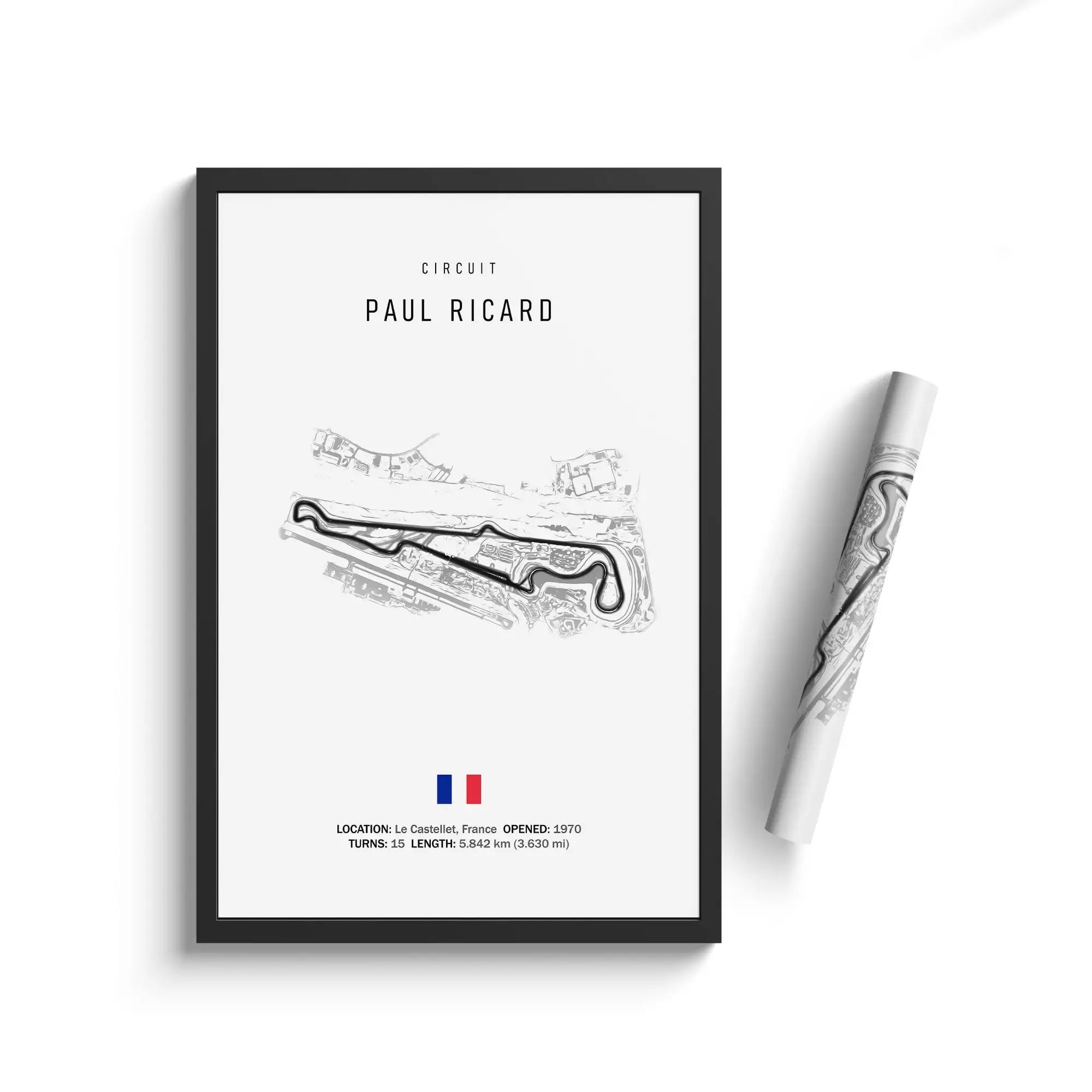 Classic Formula 1 Tracks Wall Art