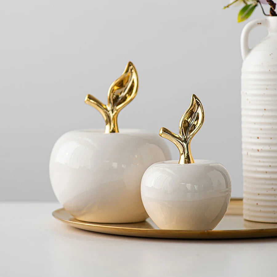 Classic European Style Ceramic Fruit Ornament