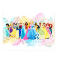 Disney Princess Room Cartoon Wall Art Decor