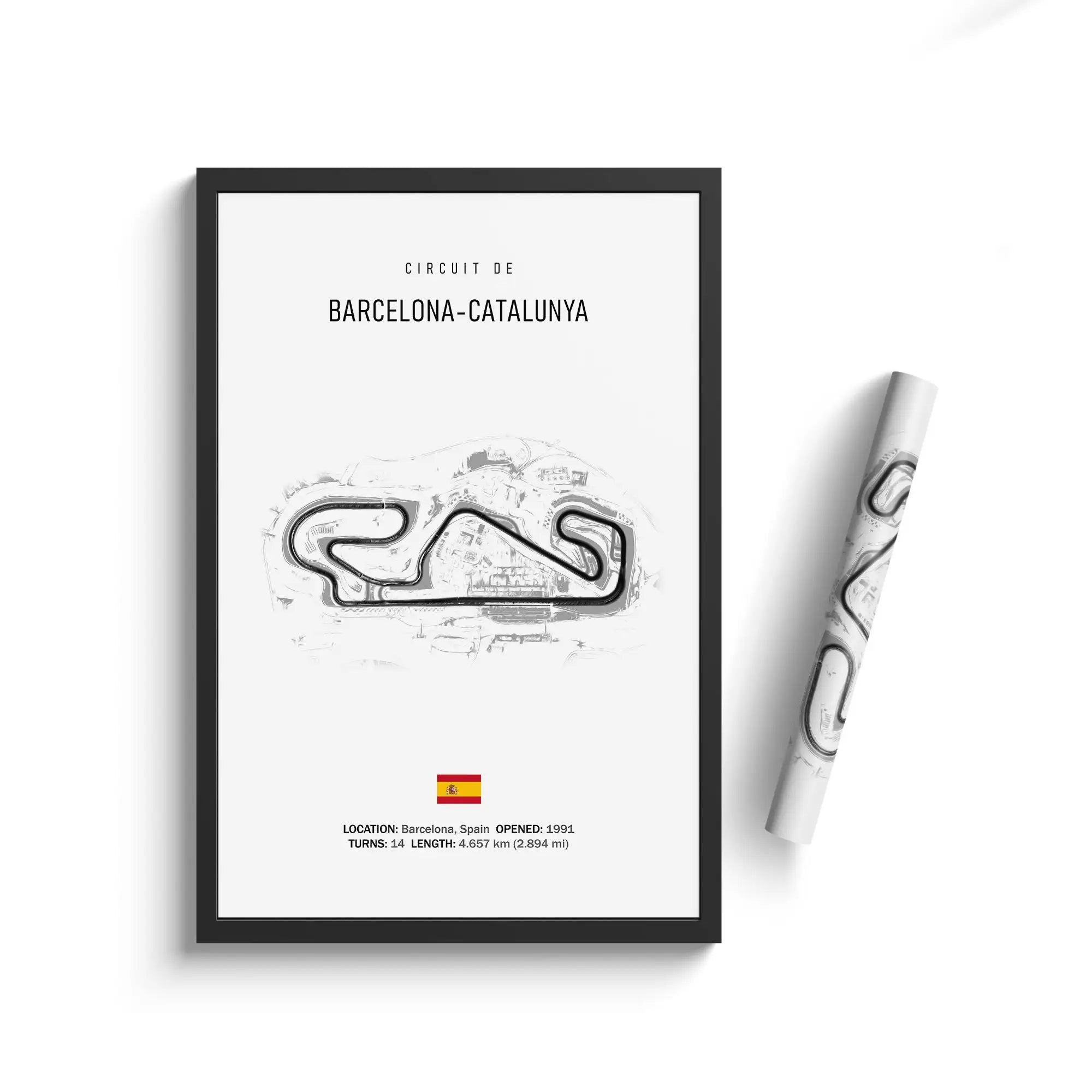 Classic Formula 1 Tracks Wall Art