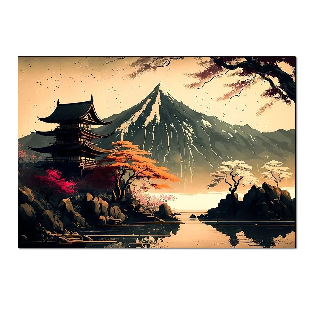 Japanese Art Print for Home, Bar, or Café