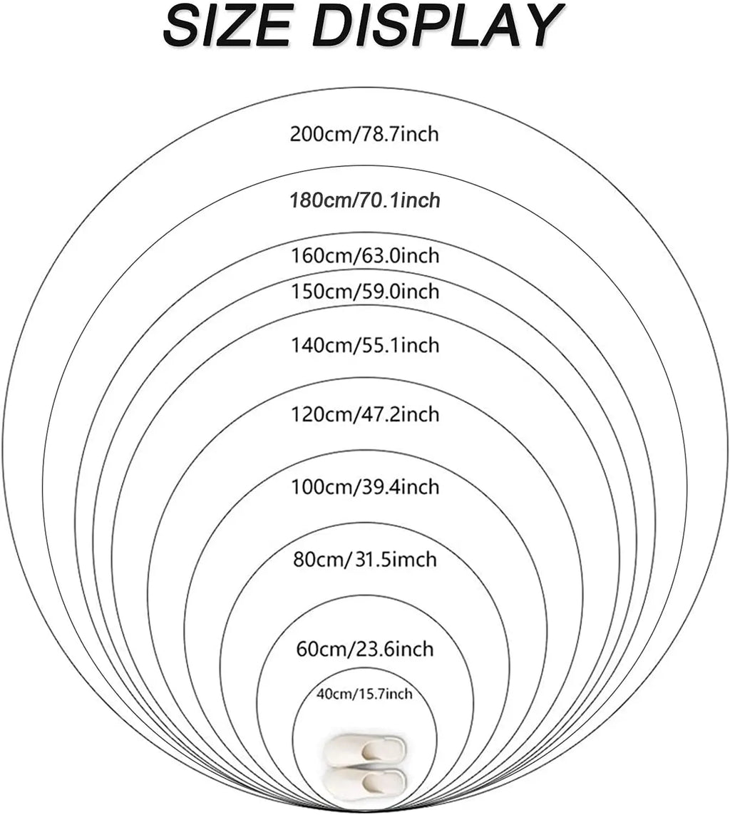 VIKAMA Record Music Cd Carpet Round Game Chair Floor Mat Room Decorated Living Room Lounge Large Area Non-Slip Carpet