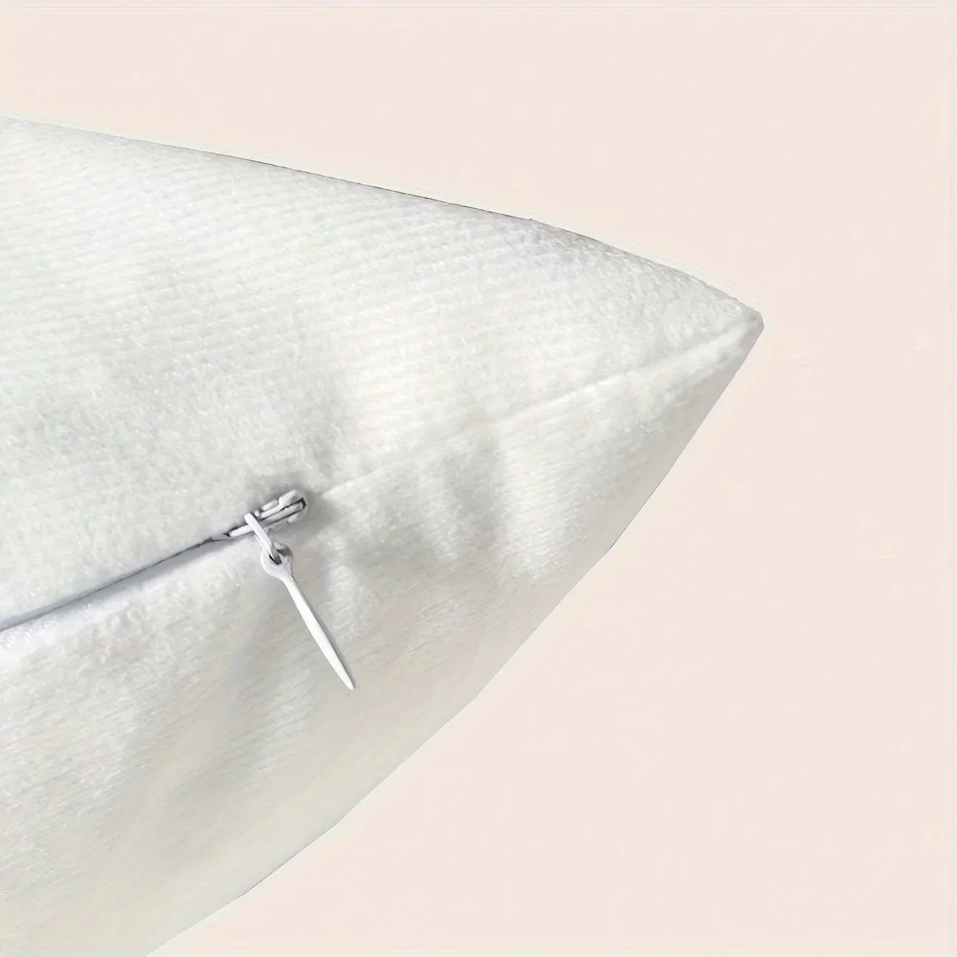 Christmas Reindeer Plush Pillow Cover 18x18